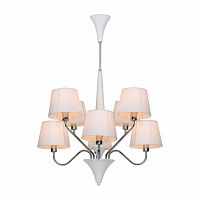 подвесная люстра arte lamp a1528lm-8wh белая в Хабаровске