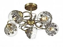 потолочная люстра lumion felissa 3067/5c бронза в Хабаровске