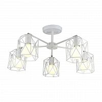 потолочная люстра arte lamp a4284pl-5wh белая в Хабаровске