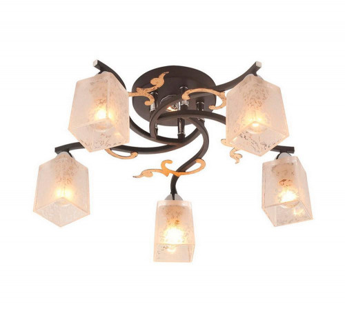 потолочная люстра idlamp edda 206/5pf-blackchrome в Хабаровске