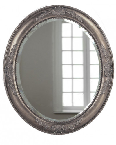 овальное зеркало настенное эвора 14c. silver/5 в Хабаровске