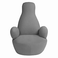 кресло bottle chair серое в Хабаровске