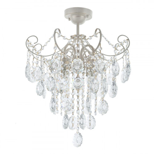потолочная люстра idlamp grace 299/4pf-whitepatina в Хабаровске