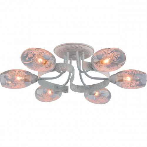 потолочная люстра arte lamp bettina a1296pl-6wg в Хабаровске