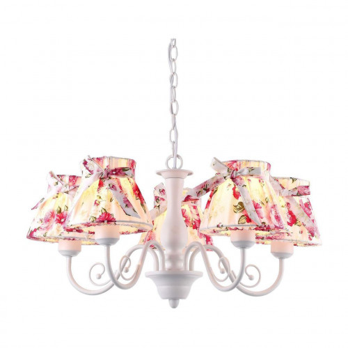 подвесная люстра arte lamp a7021lm-5wh в Хабаровске