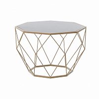 стол gold geometria золотой, черный в Хабаровске