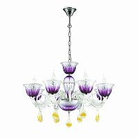 подвесная люстра odeon light ninfea 3930/8 в Хабаровске