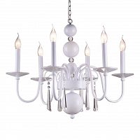 подвесная люстра newport 32206/c white в Хабаровске