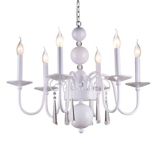 подвесная люстра newport 32206/c white в Хабаровске