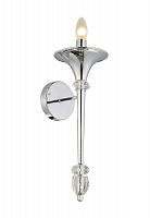 бра crystal lux miracle ap1 chrome в Хабаровске