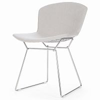 стул bertoia с обивкой серый в Хабаровске