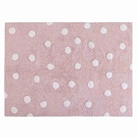 ковер polka dots розовый-белый в Хабаровске