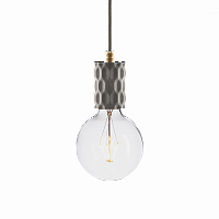 подвесной светильник beton glitter gray brass в Хабаровске