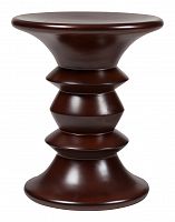 табурет деревянный круглый stool model a коричневый в Хабаровске