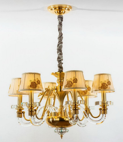 подвесная люстра idlamp domenica 402/6-ledoldbronze в Хабаровске