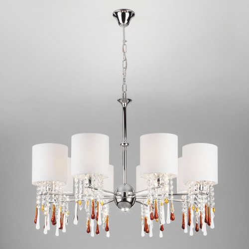 подвесная люстра bogates glamour 300/8 strotskis в Хабаровске