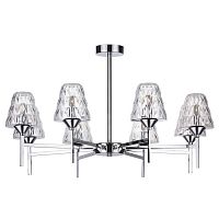 потолочная светодиодная люстра lumion gerana 3598/48cl хром в Хабаровске