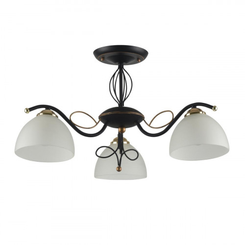 потолочная люстра idlamp ragia 554/3pf-blackpatina в Хабаровске