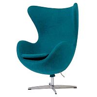 кресло egg chair аквамариновое в Хабаровске