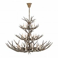 подвесная люстра st luce renna sl154.703.27 коричневая в Хабаровске