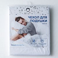 чехол защитный на подушку с мембраной blue sleep hybrid 050*070 в Хабаровске