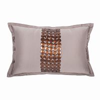 декоративная подушка handwork exclusive прямоугольная бежевая в Хабаровске