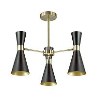 потолочная люстра lumion quinn 3662/3c черная в Хабаровске