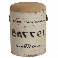 столик-табурет barrel white бежевый в Хабаровске