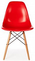 стул классический dsw красный (eames style) в Хабаровске