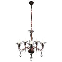 подвесная люстра arte lamp artefact a3225lm-5bk черная в Хабаровске