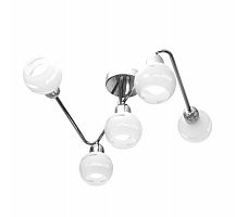 потолочная люстра idlamp agostina 361/5a-whitechrome в Хабаровске