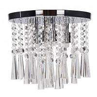 дизайнерская потолочная люстра spot light luxoria 9018428 хром в Хабаровске
