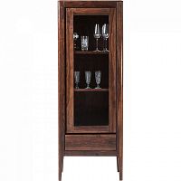 шкаф-витрина brooklyn walnut коричневый 65x40 в Хабаровске