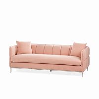 диван casper sofa прямой розовый в Хабаровске