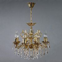 подвесная люстра ambiente leon 2128/8 wp new leaf в Хабаровске