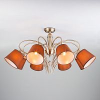 потолочная люстра eurosvet lilly 60074/8 античная бронза в Хабаровске