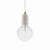 подвесной светильник beton air white brass в Хабаровске