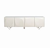 комод quadro 200*42*82см белый в Хабаровске