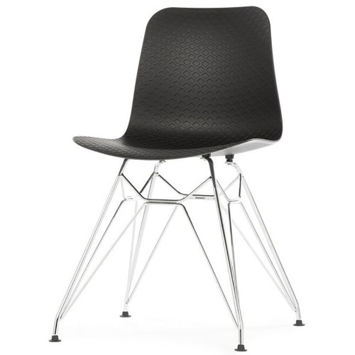 стул eiffel (eames style) черный в Хабаровске
