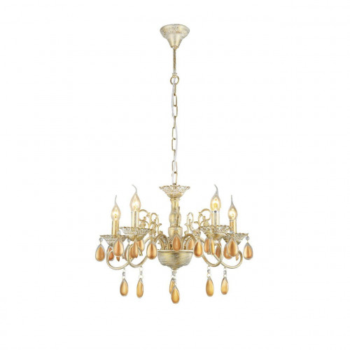 подвесная люстра arte lamp ciondolo a5676lm-5wg в Хабаровске