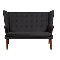 диван papa bear sofa прямой серый в Хабаровске