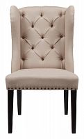 стул мягкий с ушами maison chair бежевый в Хабаровске