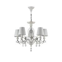 подвесная люстра maytoni floret arm790-pl-05-w в Хабаровске