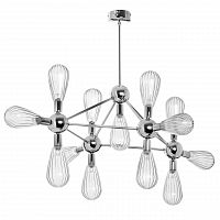 дизайнерская подвесная люстра spot light silvio 8301328 хром в Хабаровске