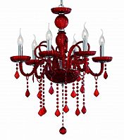 подвесная люстра ideal lux giudecca sp6 rosso в Хабаровске