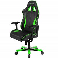 кресло геймерское dxracer king ks57 черно-зеленое в Хабаровске
