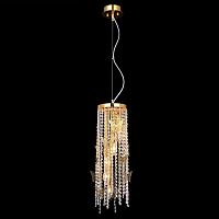 подвесной светильник crystal lux bloom sp gold в Хабаровске