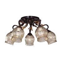 потолочная люстра idlamp brauni 474/5pf-blackpatina в Хабаровске