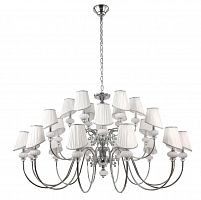 подвесная люстра crystal lux alma white sp-pl12+6+6 белая в Хабаровске