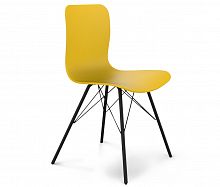 стул dsr желтый s40 (eames style) в Хабаровске
